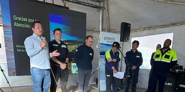 La actividad abordó desde la descripción del proyecto hasta el plan de manejo, con un tramo final destinado a consultas.