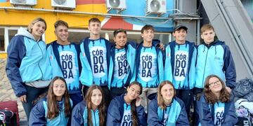 Fabiricio Grumelli y Paola Beigveder en los Binacionales para Córdoba