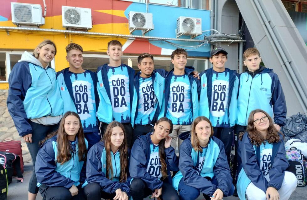 Fabricio Grumeli y Paola Biegveder inician la competencia de natación en los Juegos Binacionales de Chile