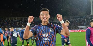 Kevin Mantilla, defensor de Talleres que poco a poco se adapta al fútbol argentino. (Prensa Talleres).