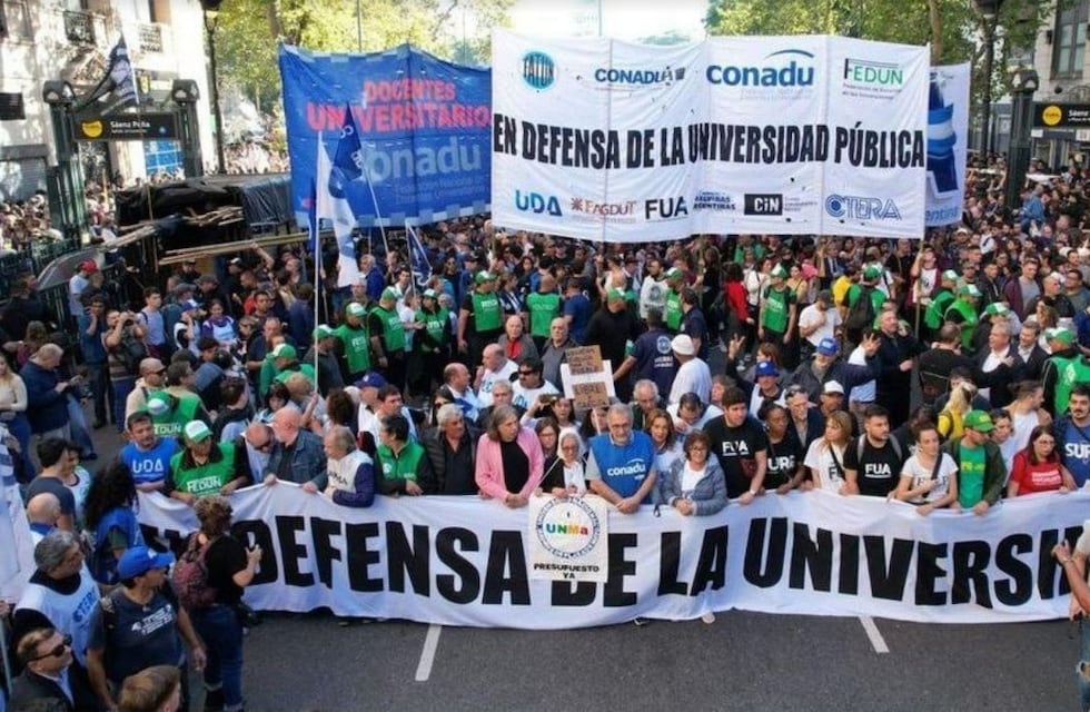 Comenzó un nuevo paro universitario de 24 horas contra el veto a la ley de financiamiento
