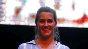 Falucho de oro para Victoria Woodward