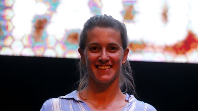 Falucho de oro para Victoria Woodward