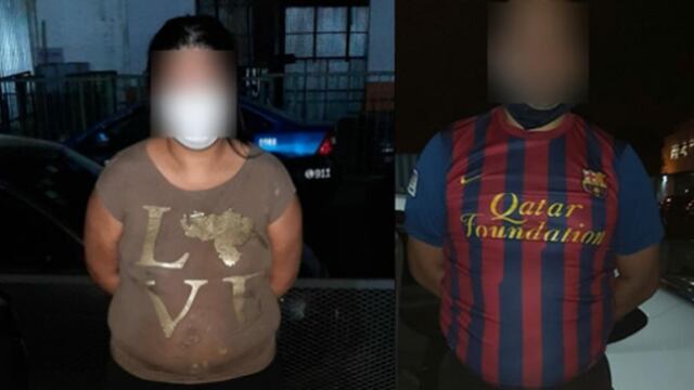 Los efectivos identificaron a la mujer y su pareja, ambos extranjeros.