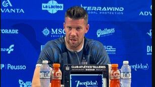 Guido Herrera, el capitán de Talleres, se hizo cargo por su falla en el 1 a 0 ante River (Prensa Talleres)