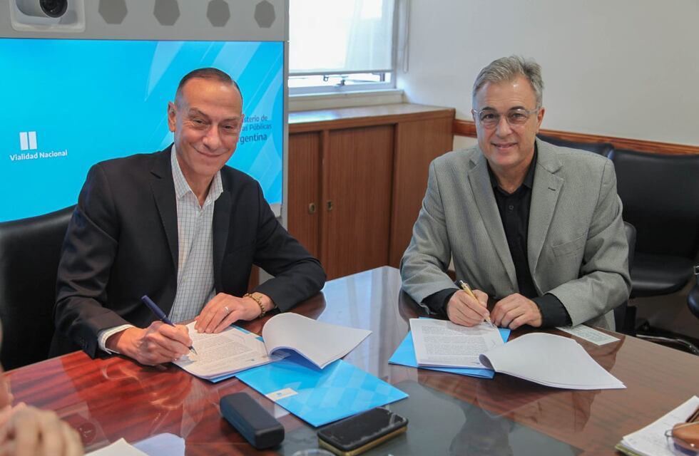 Un nuevo convenio para pavimentar el Camino 6