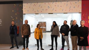 Inauguraron muestras de artistas rafaelinos