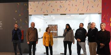 Inauguraron muestras de artistas rafaelinos