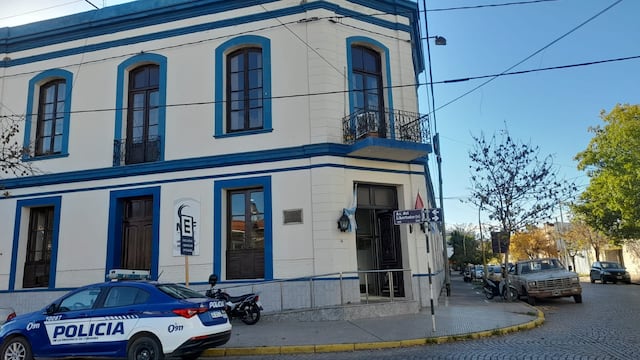 Sede de la Departamental San Justo de la Policía, en San Francisco.