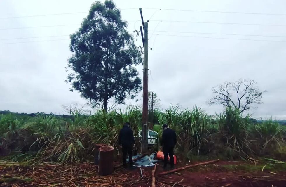 Capioví: detuvieron a un joven acusado de desarmar un transformador de luz
