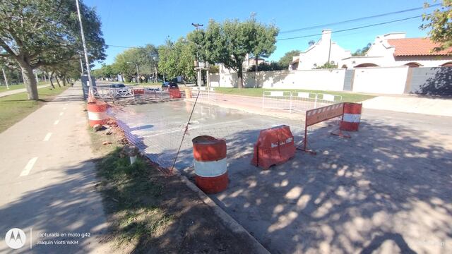 Terminaron los trabajos en Estanislao del Campo