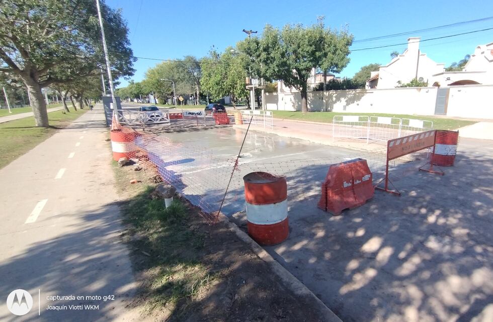 Se recuperó el funcionamiento del colector cloacal de Estanislao del Campo