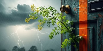 Tormenta de Santa Rosa: para qué sirve colocar una rama de ruda en la puerta de la casa