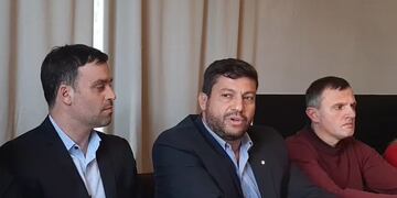 Mauricio Basso y Gabriel Chumpitaz, en Rafaela