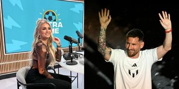 Quién es Kaylyn Kyle, la periodista que le saco una sonrisa a Lionel Messi en su bienvenida al Inter Miami