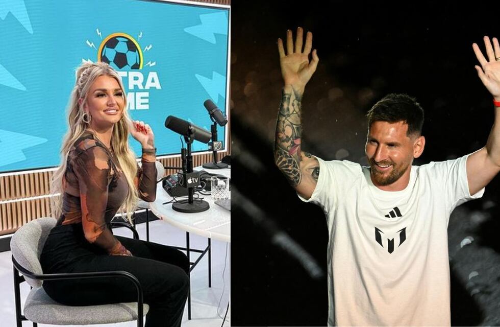 Quién es Kaylyn Kyle, la periodista que le sacó una sonrisa a Lionel Messi en su bienvenida al Inter Miami