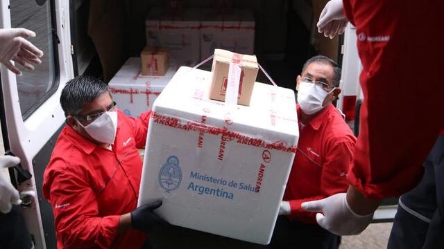 Llegaron a Tucumán 6300 vacunas más contra el coronavirus