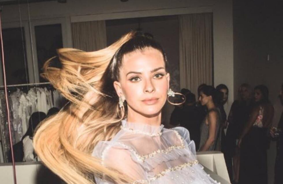 El impresionante vestido que lució la China Suárez para los Premios Platino
