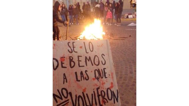 Marcha de "Ni una menos" en Rafaela