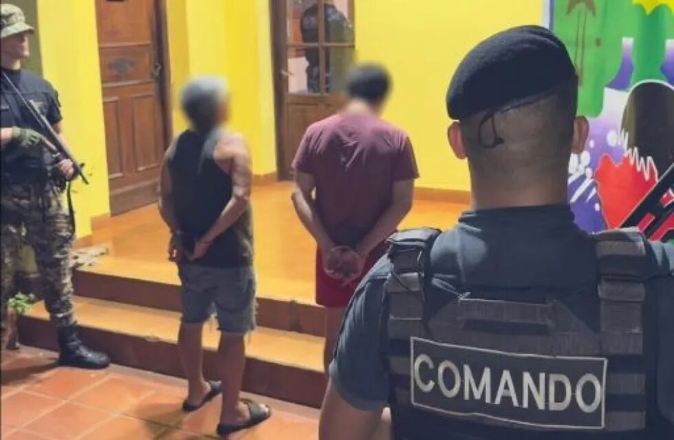 Detienen a dos sospechosos de un violento asalto en Eldorado