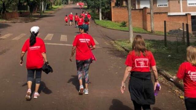 Se llevó adelante la caminata “Pongamos Fin a la Polio” en Eldorado.