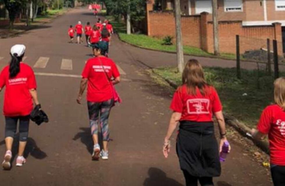 Se llevó adelante la caminata “Pongamos Fin a la Polio” en Eldorado