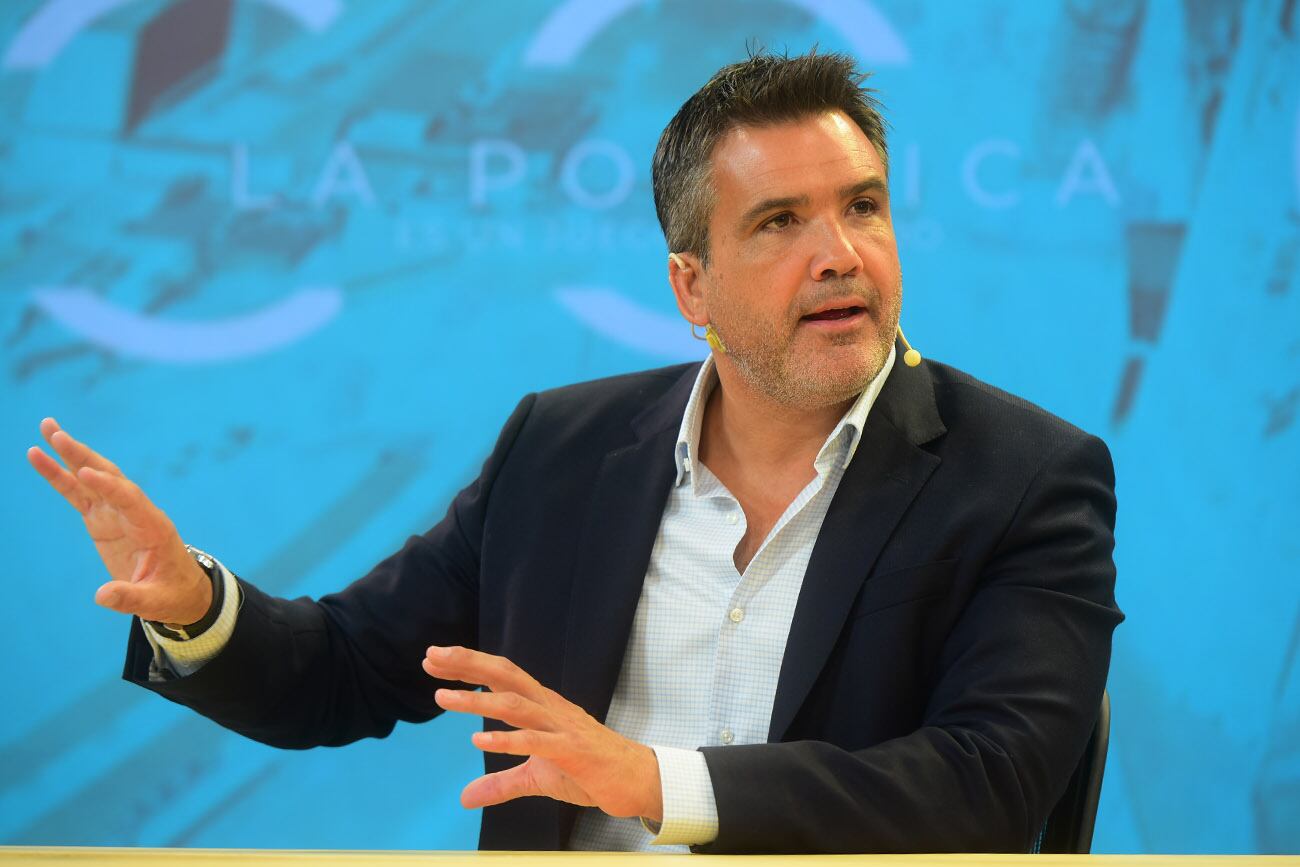 Facundo Torres en el Programa Voz y Voto.  (Nicolás Bravo / La Voz)