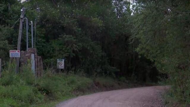 Como en un western, forajidos cordobeses se mueven a caballo en zona de camino a Pan de Azúcar (Foto, Telenoche Doce).
