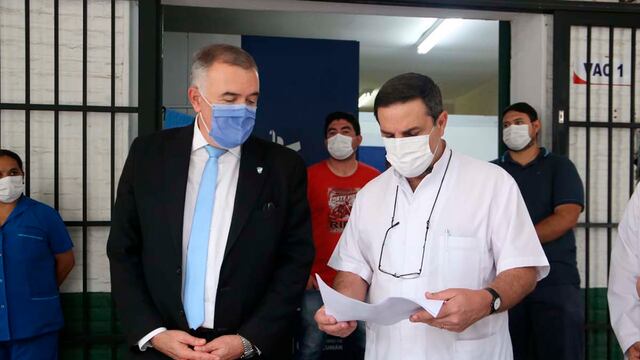 Jaldo junto a Medina Ruiz.