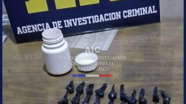 San Jorge: le encontraron 51 envoltorios con cocaína