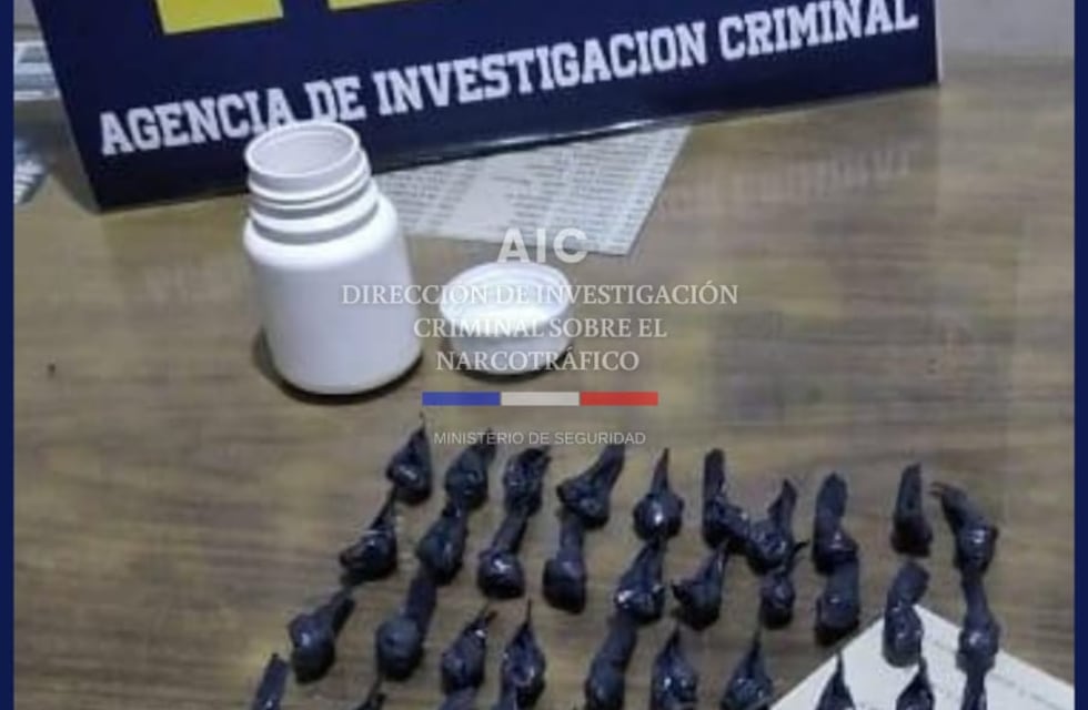 San Jorge: le encontraron 51 envoltorios con cocaína en el auto