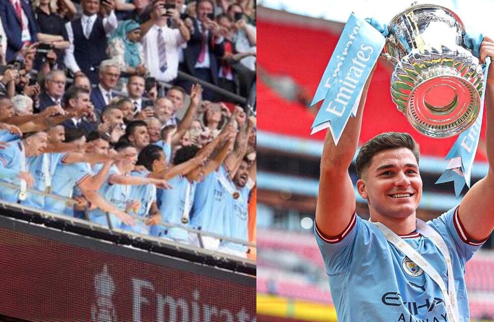 Con Gündoğan como figura, Manchester City ganó la FA Cup: cuántos títulos alcanzó Julián Álvarez