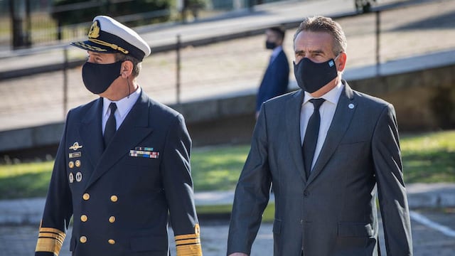 Agustín Rossi. Foto: Prensa ministerio Defensa/Télam/VIC