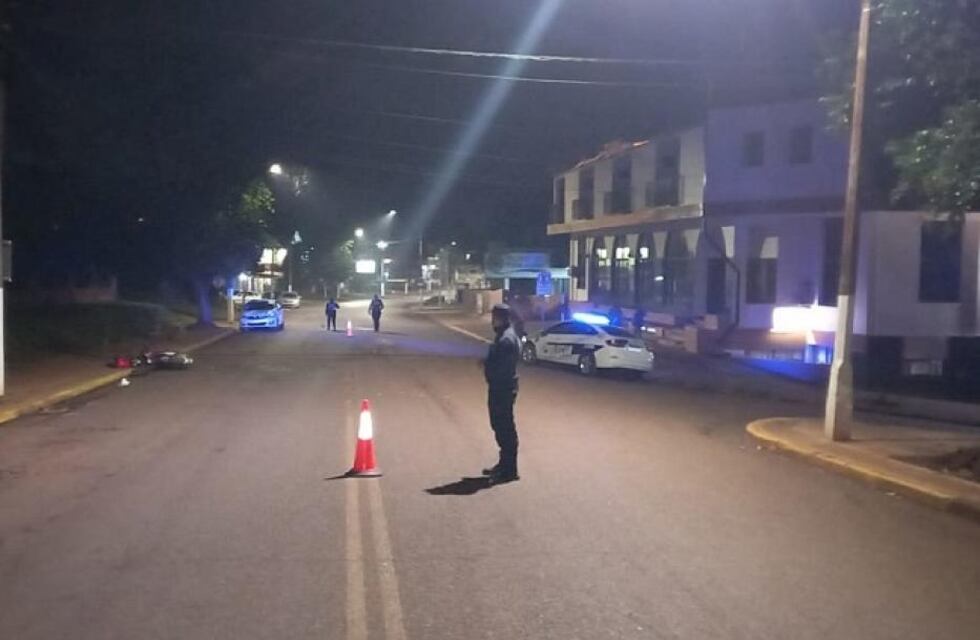 Eldorado: atropelló a un motociclista y huyó
