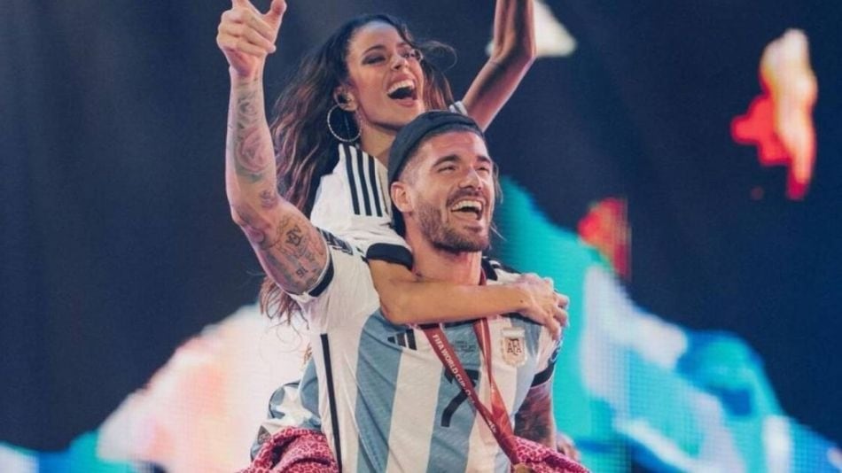 Tini Stoessel y Rodrigo de Paul