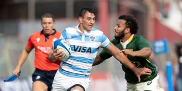 Los Pumas cayeron ante los Springboks en el Rugby Championship. Foto: @LosPumas