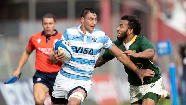 Los Pumas cayeron ante los Springboks en el Rugby Championship. Foto: @LosPumas