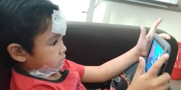 Lisandro será trasladado al Hospital Marcial Quiroga, donde hay especialistas en quemaduras.