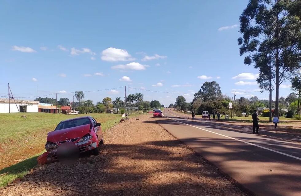 Choque múltiple en San Vicente dejó un herido