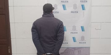 aprehendido por usurpación y lesiones