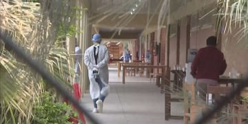 En Formosa mantienen a las personas aisladas por coronavirus en centros sin agua caliente ni calefacción