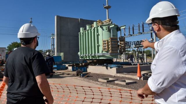 El equipo de 132/33/13,2kv de 60 MVA, demandó una inversión de 100 millones de pesos.