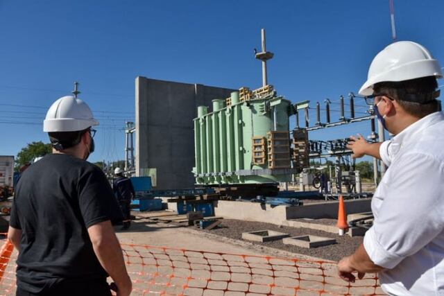 El equipo de 132/33/13,2kv de 60 MVA, demandó una inversión de 100 millones de pesos.