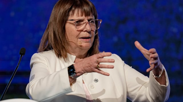 Polémica frase de Patricia Bullrich. (AP Foto/Esteban Felix)