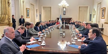 Primera cumbre de Javier Milei con los gobernadores