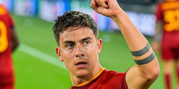 Dybala rompió el 0 a 0 en la final de la Europa League.