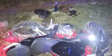 La persecución terminó en el cruce de Mitre y Caseros, cerca de las vías del ferrocarril.