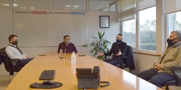 La empresa Sipar donará el equipamiento de laboratorio para el nuevo hospital municipal (Facebook)