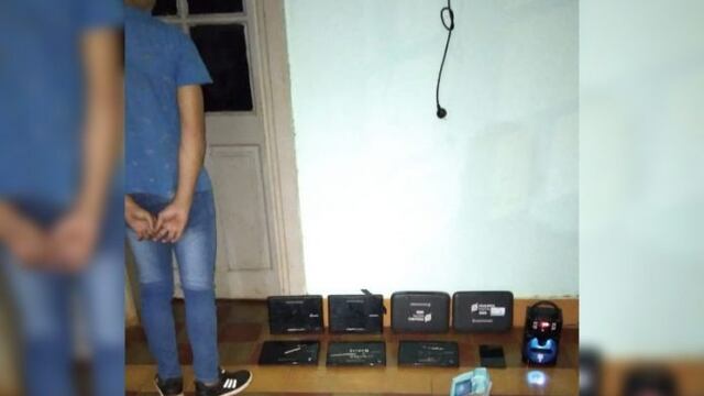 Un detenido por el robo a una escuela en Itacaruaré.