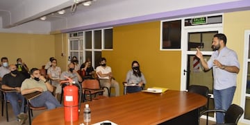 Personal del IProDHa recibió capacitación ante contingencia de incendios.